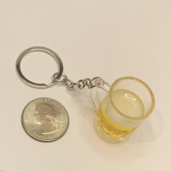 Beer Keychain, Alcohol Keychain, Funny Food, Gift Idea, St. Patrick's Day - Picture 3 of 5